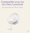 Set d'expression main libre double - Lansinoh