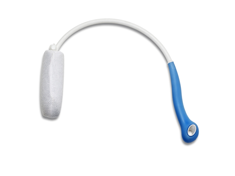 Brosse éponge pour le dos courbée