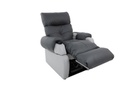 Fauteuil releveur Cosy, Médium, bêton/anthracite, avec modules de couettes zippés